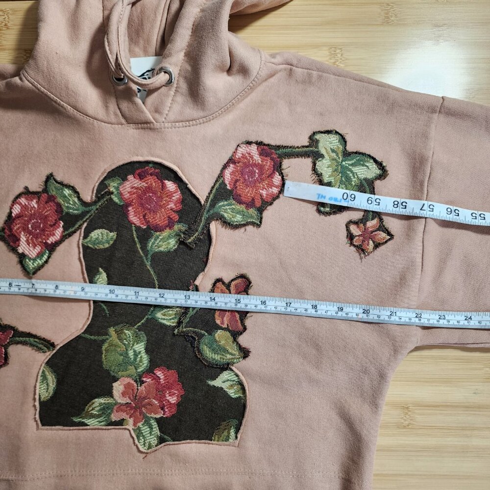 One-of-a-Kind Reworked Cropped Hoodie reworked by me - Picture 6 of 9